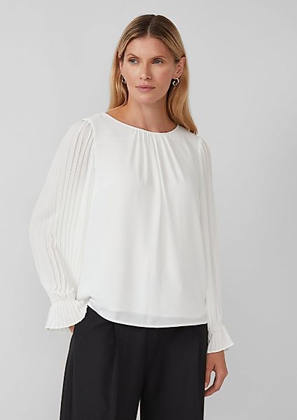 s.Oliver Langarmbluse Bluse Festliche Bluse mit günstig online kaufen