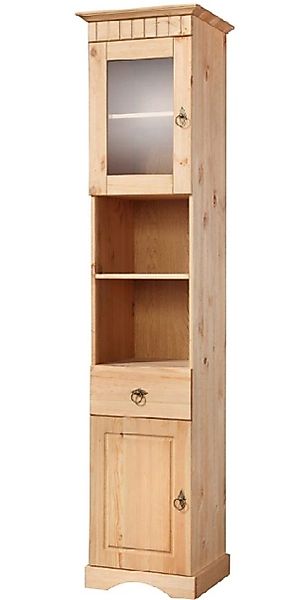 Clever-Moebel Hochschrank Hochschrank aus Kiefernholz im günstig online kaufen