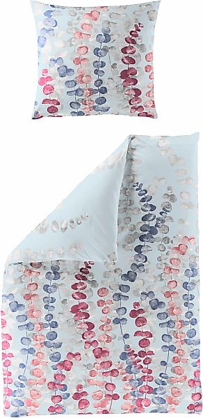 BIERBAUM Bettwäsche "3975" 2 Stk. tlg. Mako-Satin, 100 % Baumwolle, pflegel günstig online kaufen