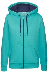 KangaROOS Sweatjacke mit kontrastfarbenen Details, Loungewear günstig online kaufen