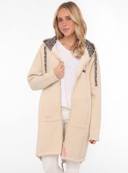 Zwillingsherz Jerseymantel ""Wild and Free"" mit auffäligem Front und Back günstig online kaufen