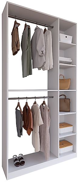VCM Kleiderschrank Offener begehbarer Kleiderschrank Regal günstig online kaufen