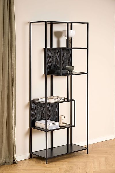 ACTONA GROUP Bücherregal »Seaford, Standregal, Regal, Raumteiler« 77x35x185 günstig online kaufen