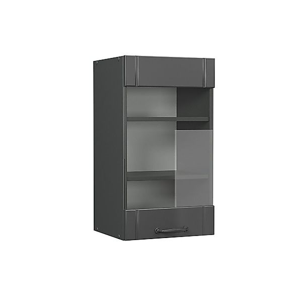 Vicco Glashängeschrank Fame-Line, Dunkelgrau/Anthrazit, 40 cm günstig online kaufen