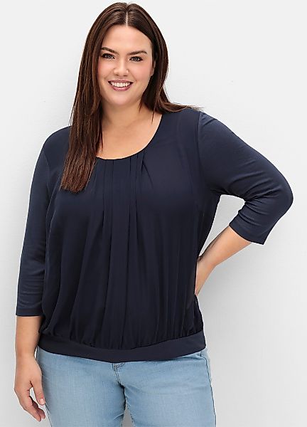 Sheego T-Shirt Blusenshirt günstig online kaufen