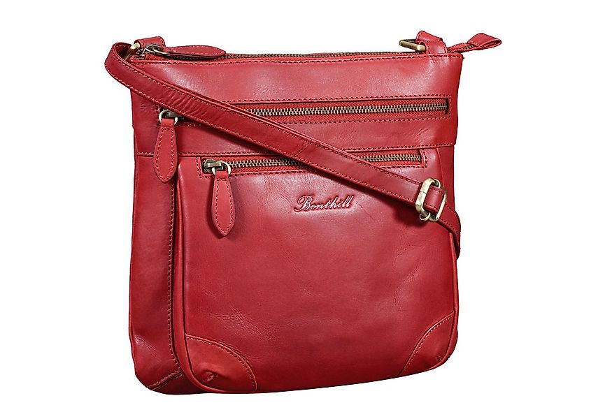 Benthill Umhängetasche Damen Echt Leder Handtasche Schultertasche Ledertasc günstig online kaufen