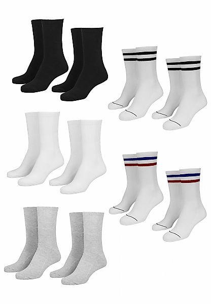 URBAN CLASSICS Strümpfe "Urban Classics Accessoires Sporty Socks 10-Pack" 1 günstig online kaufen