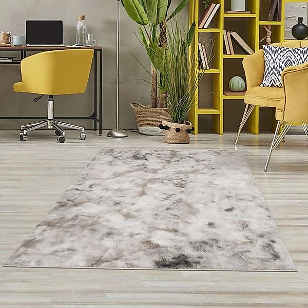 Carpet City Hochflor-Teppich TOLEDO500, rechteckig, Höhe: günstig online kaufen