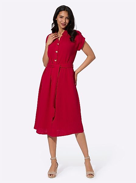 Sieh an! Etuikleid Baumwollkleid günstig online kaufen