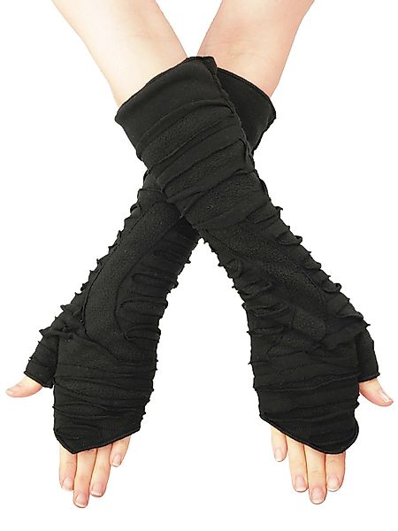 PUREWONDER Armstulpen Pulswärmer Patchwork Handstulpen hw23 günstig online kaufen