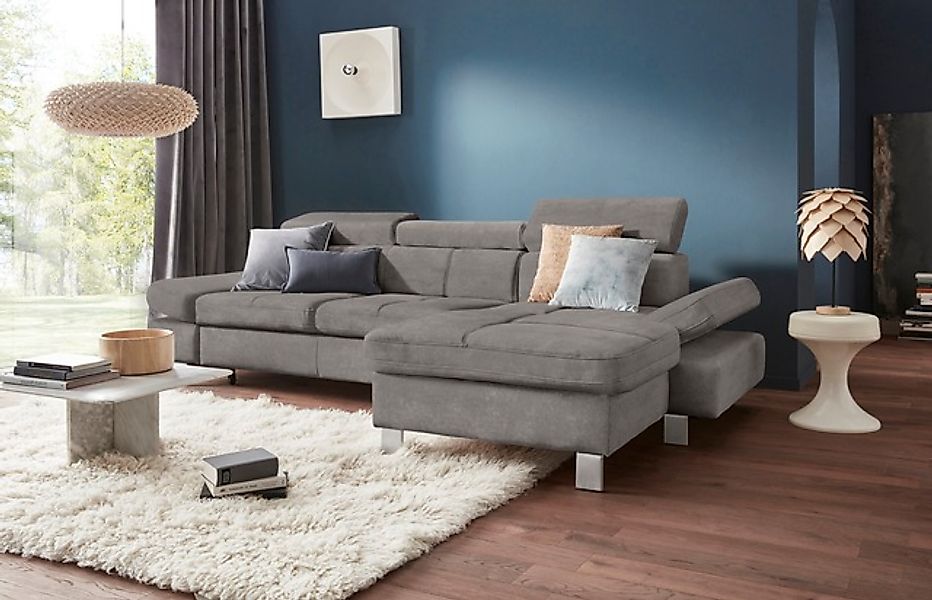exxpo - sofa fashion Ecksofa »Fiji, hochwertige Detailverarbeitung im Sitz günstig online kaufen