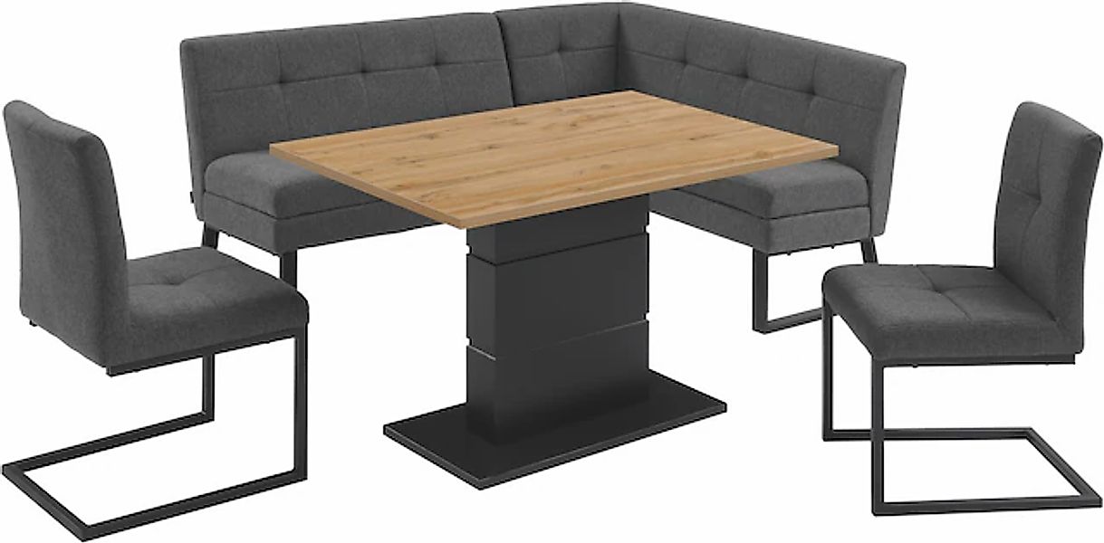 OTTO home Eckbankgruppe »Geranie, Sitzgruppe, Eckbank inkl. Stauraum, Essti günstig online kaufen