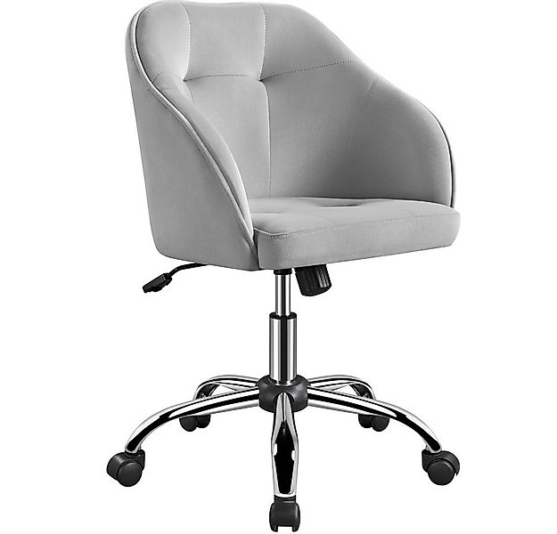 Yaheetech Drehstuhl, Bürostuhl 360 ° Schreibtischstuhl höhenverstellbar & w günstig online kaufen