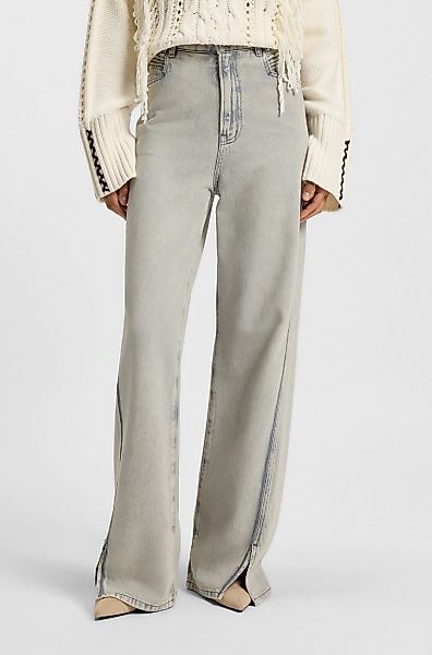 BOSS ORANGE High-waist-Jeans "Marlene High Rise Split Premium Damenmode", m günstig online kaufen