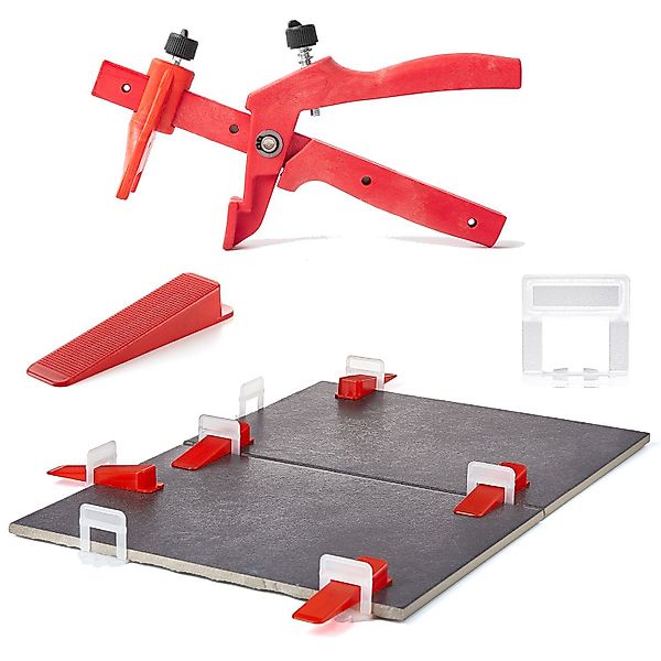 BigDean Verlegeset 1,5mm Fliesen Nivelliersystem 1000 günstig online kaufen