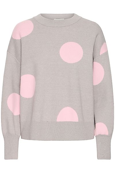 b.young Strickpullover "Strickpullover BYOMME DOT JUMPER -" günstig online kaufen