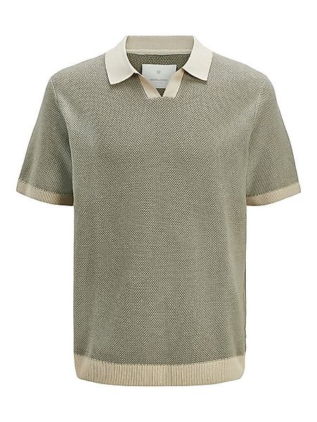 Jack & Jones Poloshirt JPRCCEASTON KNIT SPLIT NECK SS SN günstig online kaufen
