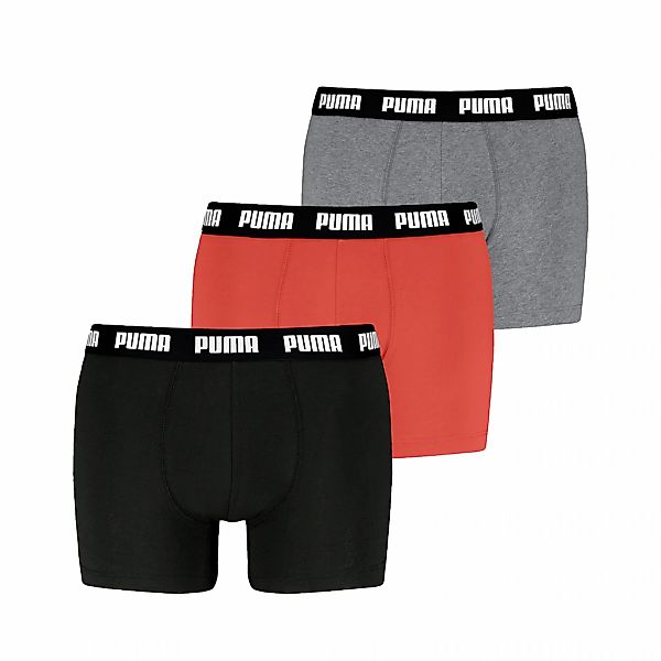 PUMA Boxershorts "MEN EVERYDAY BOXER 3P", (3er Pack), mit Komfortbund günstig online kaufen