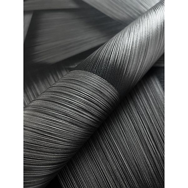 Newroom Vliestapete Carelli Schwarz Grafik Modern Strukturiert FSC® günstig online kaufen