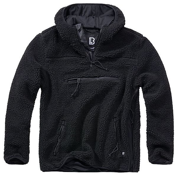 Brandit Fleecepullover Brandit Teddyfleece Pullover Worker, schwarz günstig online kaufen