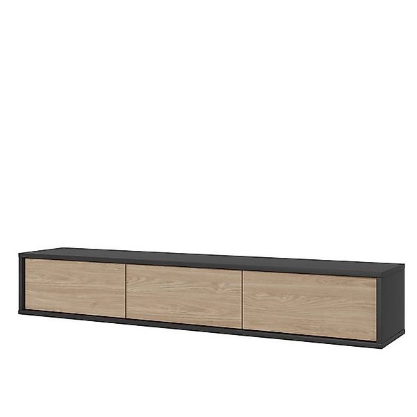 Beautysofa TV-Schrank mit drei Türen FRIDA 180 cm mit Stauraum, hängend günstig online kaufen