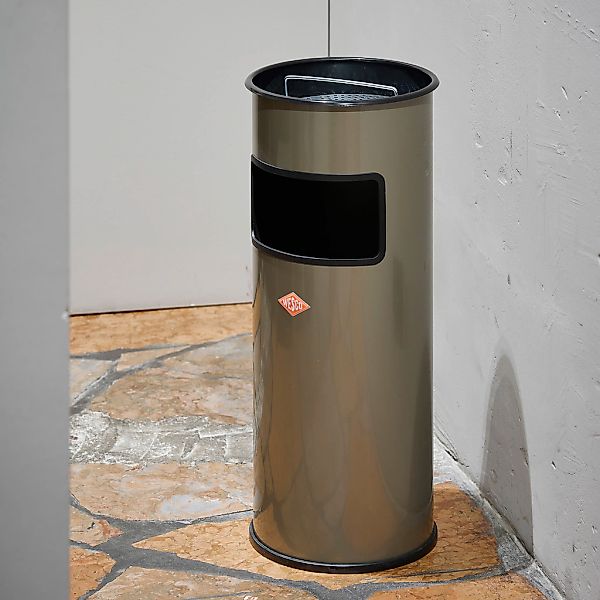 WESCO Aschenbecher "Standascher 30 L, mit Sieb" 1 Behälter mit Einwurfschli günstig online kaufen