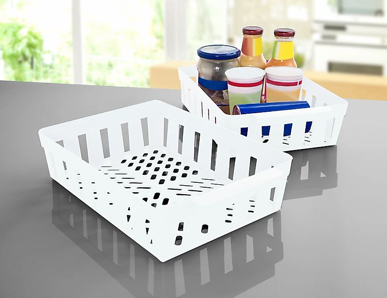 Ruco Aufbewahrungssystem Set, 4 Stk. tlg. für den Kühlschrank, Kunststoff, günstig online kaufen
