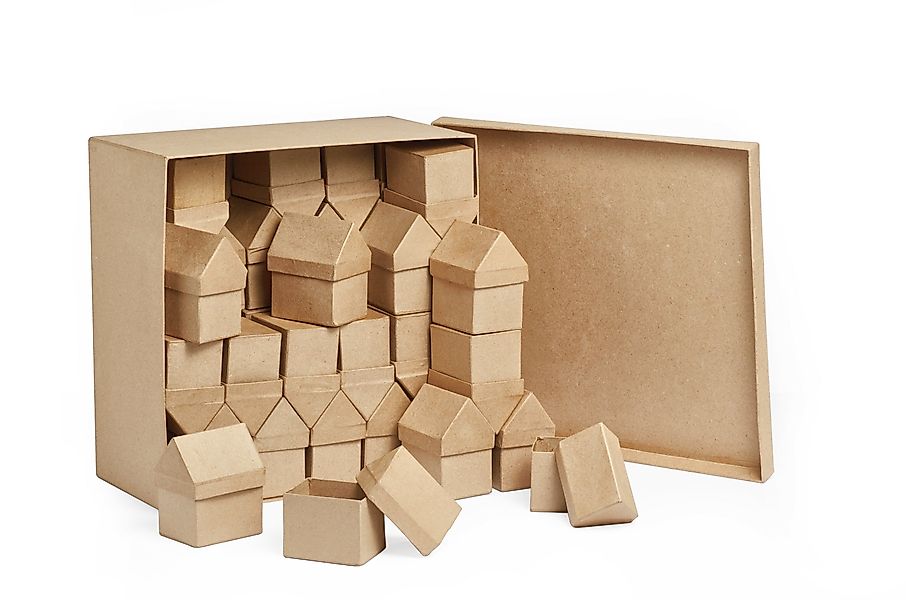 VBS XXL Aufbewahrungsdose Haus, 40 Stück günstig online kaufen
