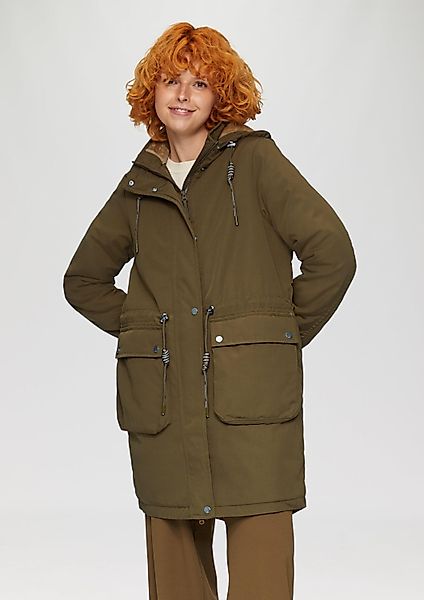 QS Wintermantel Outdoor-Mantel Gefütterter Parka mit günstig online kaufen