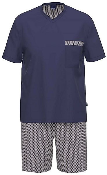 Ammann Schlafanzug Herren Pyjama kurz (2 tlg) Baumwolle günstig online kaufen