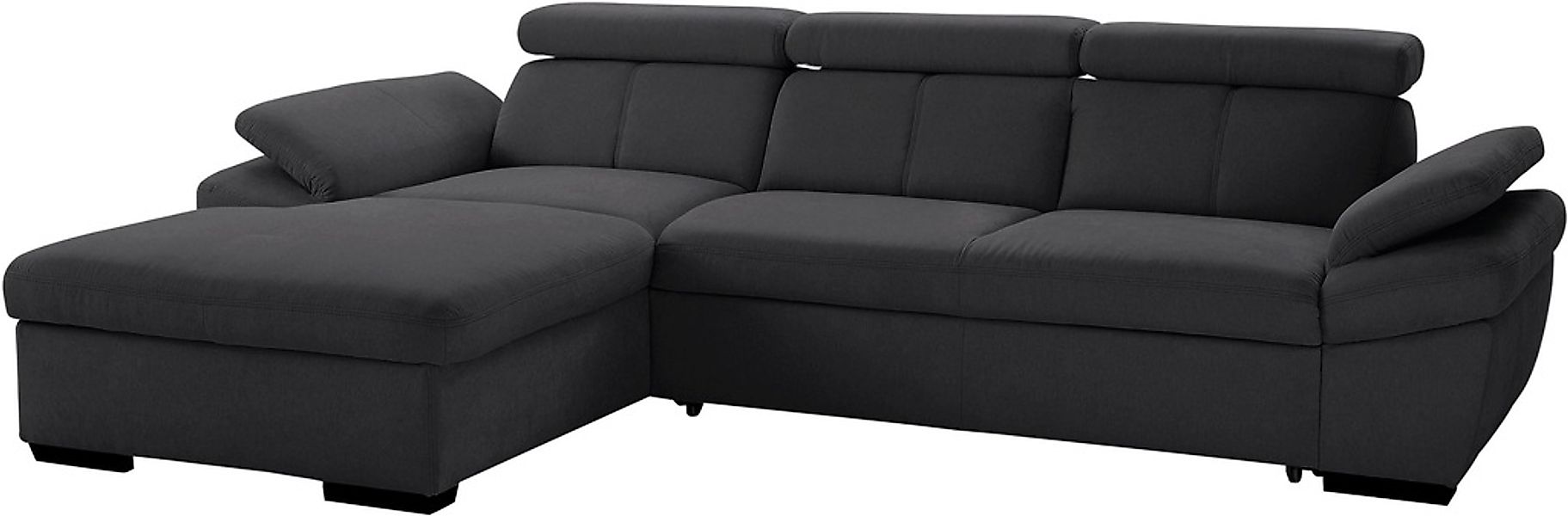 exxpo - sofa fashion Ecksofa »Salerno, inkl. Kopf- und Armteilverstellung, günstig online kaufen