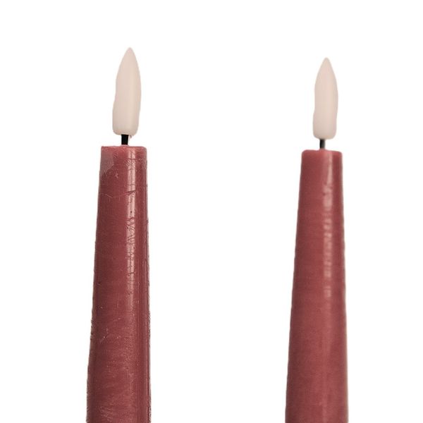 formano LED-Kerze LED Spitzkerzen RUSTIK weinrot, günstig online kaufen