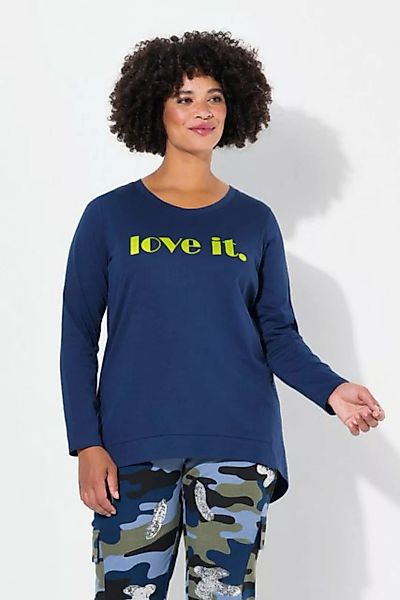 Angel of Style T-Shirt T-Shirt oversized LOVE IT Langarm günstig online kaufen