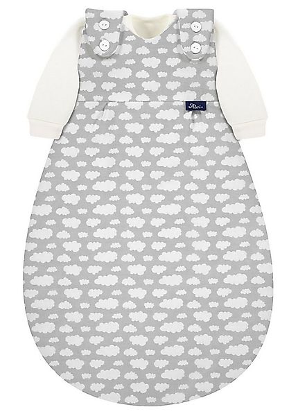 Alvi® Babyschlafsack Schlafsack Baby Mäxchen 3tlg. Wolke Silber Exclusiv günstig online kaufen