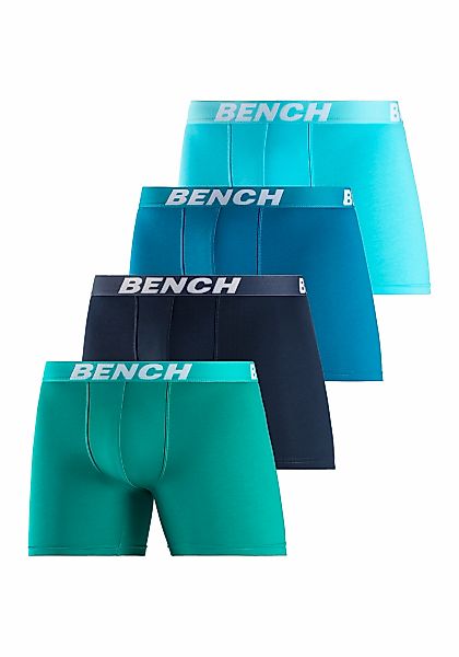 Bench. Boxer "Boxershorts für Herren", 4 Stk. Unterhose mit längerer Beinfo günstig online kaufen