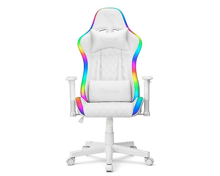 Ranqer Gaming-Stuhl Gaming Stuhl Halo RGB / LED - mit Kissen - 350 Farben & günstig online kaufen