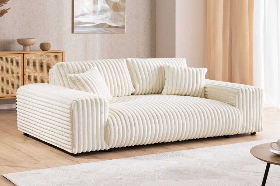 S-Style Möbel 3-Sitzer Sofa Mollis aus günstig online kaufen