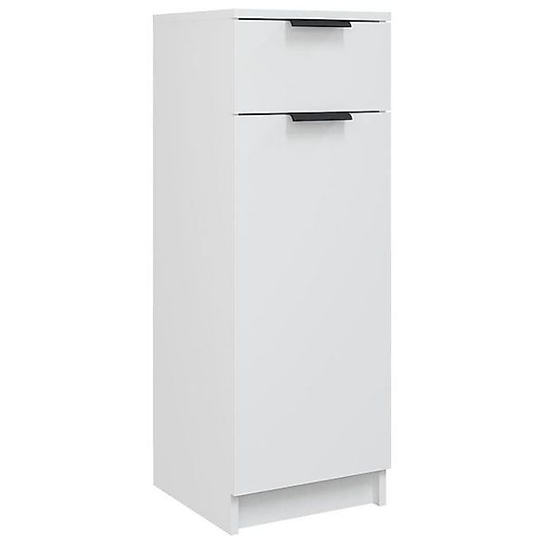 vidaXL Mehrzweckschrank Badezimmerschrank Schrank Nischenschrank Weiß 32x34 günstig online kaufen