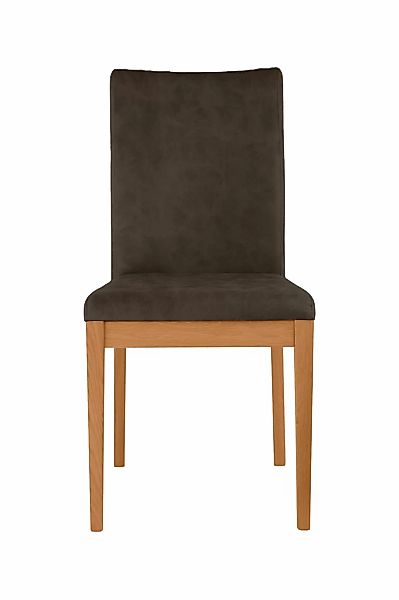Home affaire 4-Fußstuhl "Dendres", (Set), 2 St., Microfaser, Sitz und Rueck günstig online kaufen