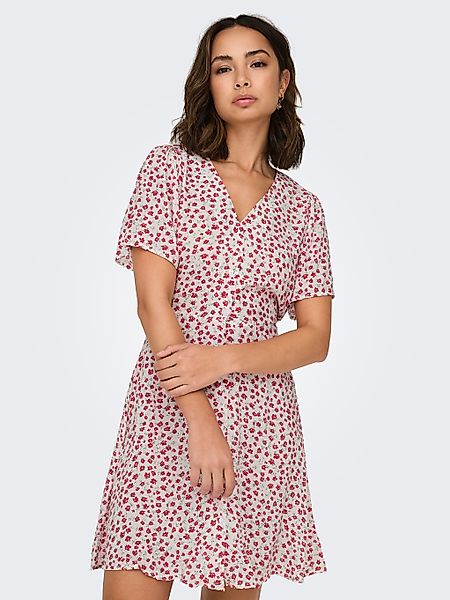 ONLY Minikleid ONLEVIDA S/S SHORT DRESS günstig online kaufen