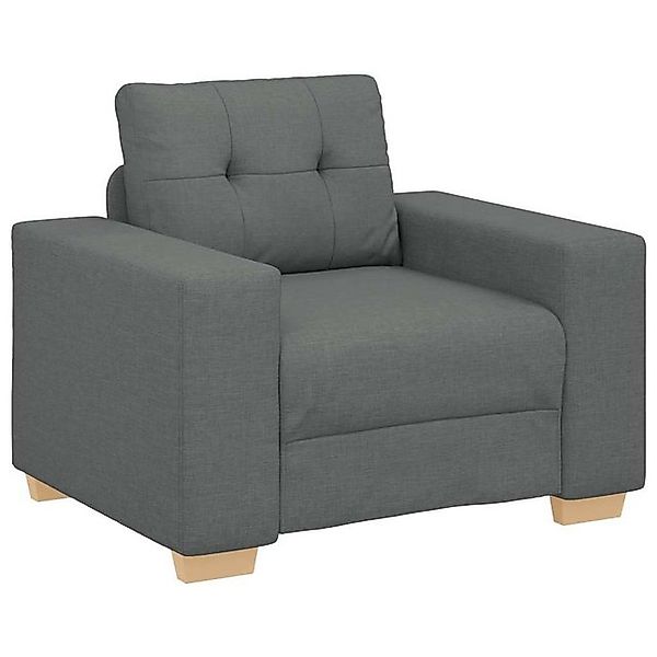 vidaXL Sofa Sessel Dunkelgrau 60 cm Stoff günstig online kaufen