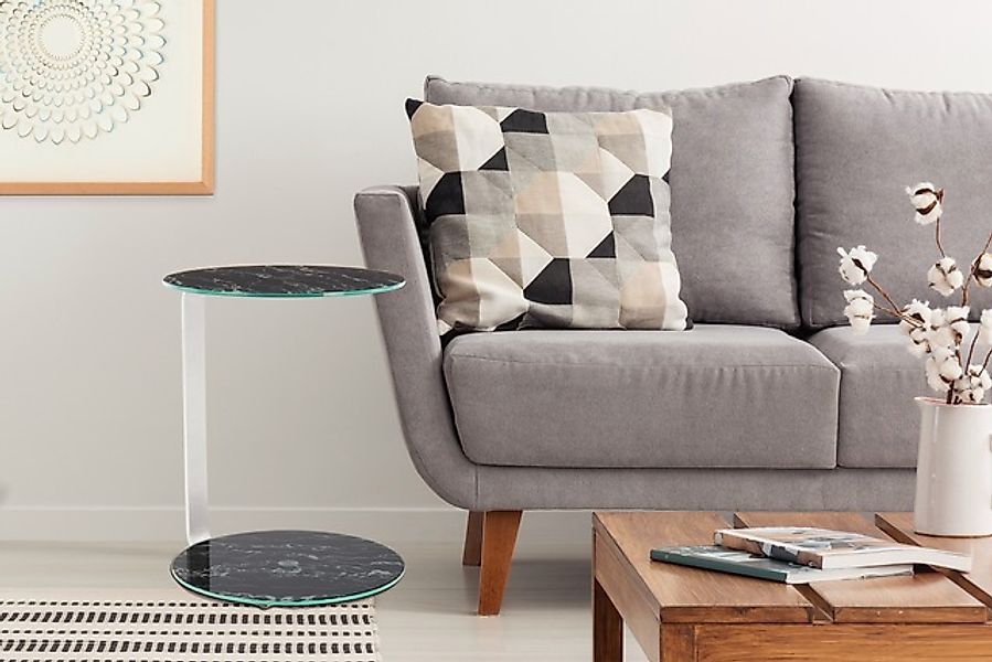 Kayoom Beistelltisch »Quentin 525, Sofa-Beistelltisch,mit Metallgestell«, ( günstig online kaufen