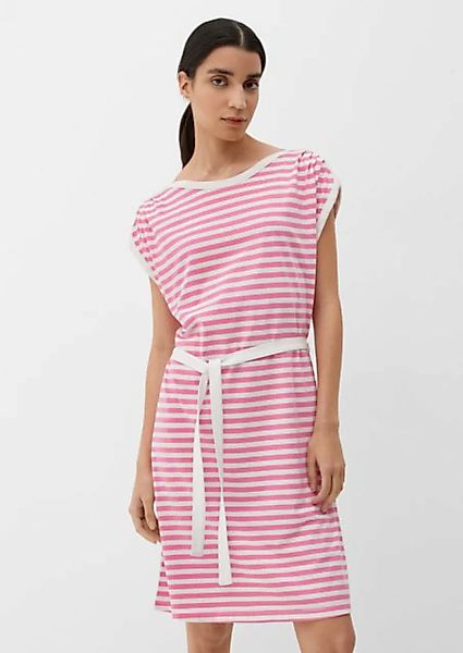 s.Oliver Minikleid Kleid aus Modalmix Raffung günstig online kaufen