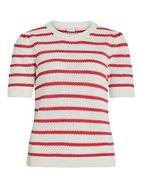 Vila Kurzarmpullover VIDALO O-NECK S/S STRIPE KNIT-NOOS günstig online kaufen