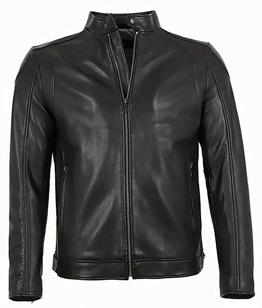 Maddox Lederjacke Starr MADDOX - Herren Lederjacke Lammnappa schwarz günstig online kaufen