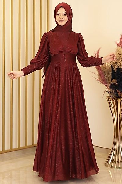 fashionshowcase Abendkleid Elegantes Glitzerndes Tüllkleid - günstig online kaufen