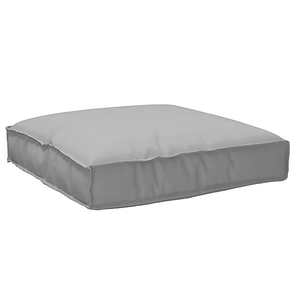 vidaXL Sitzauflage Paletten-Sitzkissen Grau 80x80x12 cm günstig online kaufen