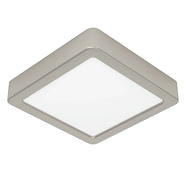 LED-Anbaupanel Fueva 5 IP20 830 nickel 16x16cm günstig online kaufen