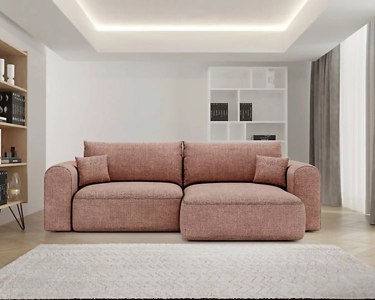 Kaiser Möbel Ecksofa Ecksofa mit Schlaffunktion und bettkasten, NOVO Links/ günstig online kaufen