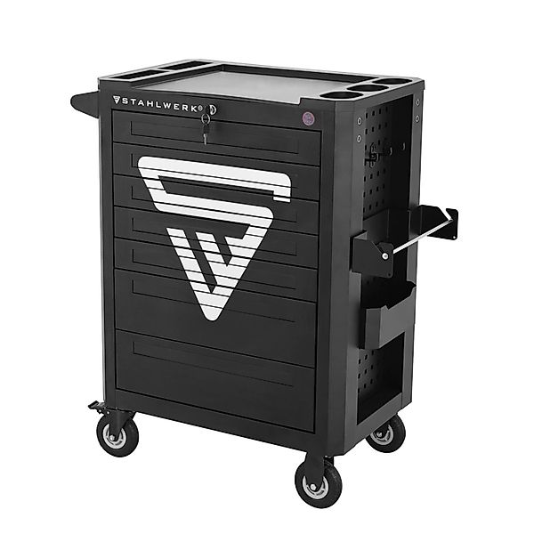 STAHLWERK Werkstattwagen Falcon mit 7 Schubladen Abschließbar Montagewagen günstig online kaufen